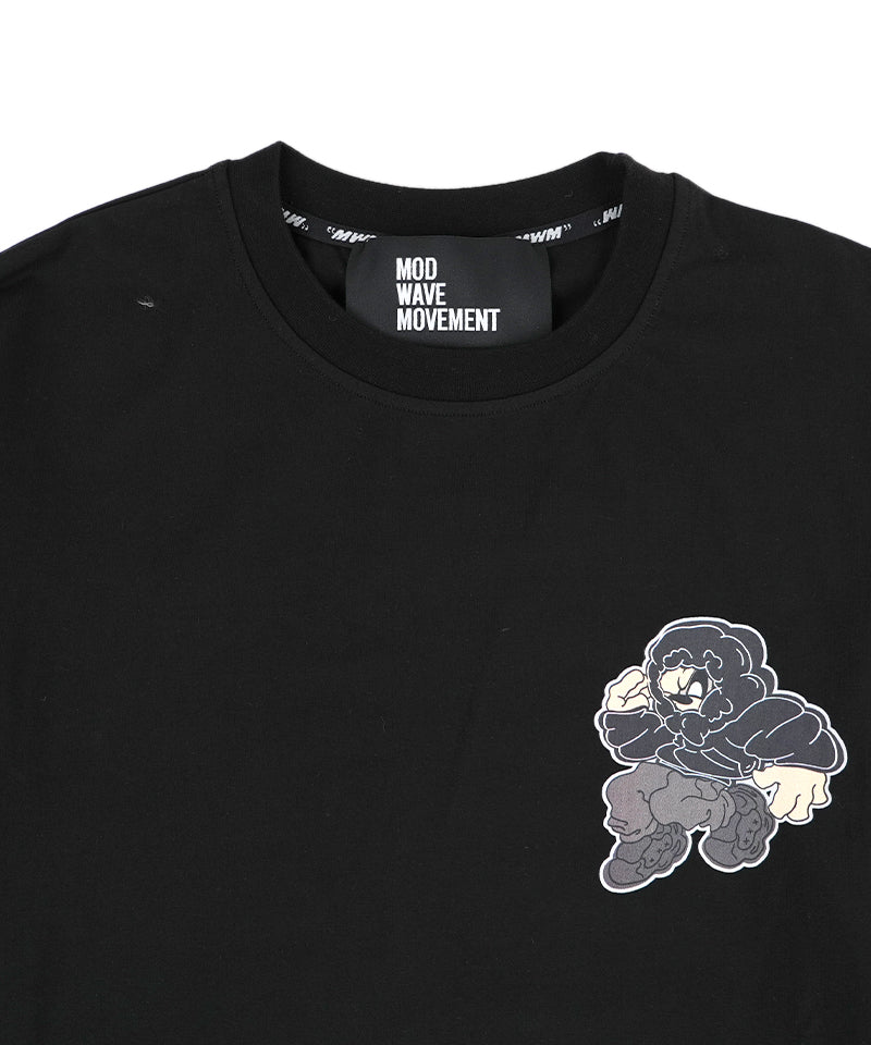 【MWM】 VANGUARD'S DOG T-SHIRT BLACK