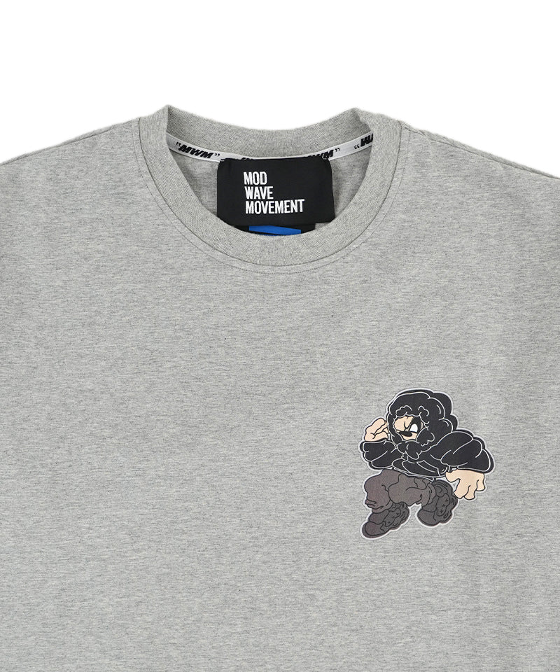 【MWM】 VANGUARD'S DOG T-SHIRT GREY