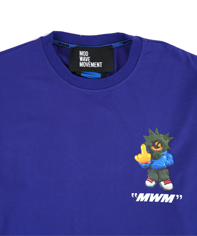 【MWM】 VANGUARD'S DOG T-SHIRT BLUE