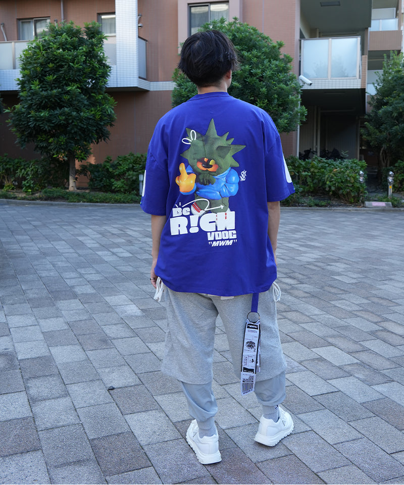 【MWM】 VANGUARD'S DOG T-SHIRT BLUE