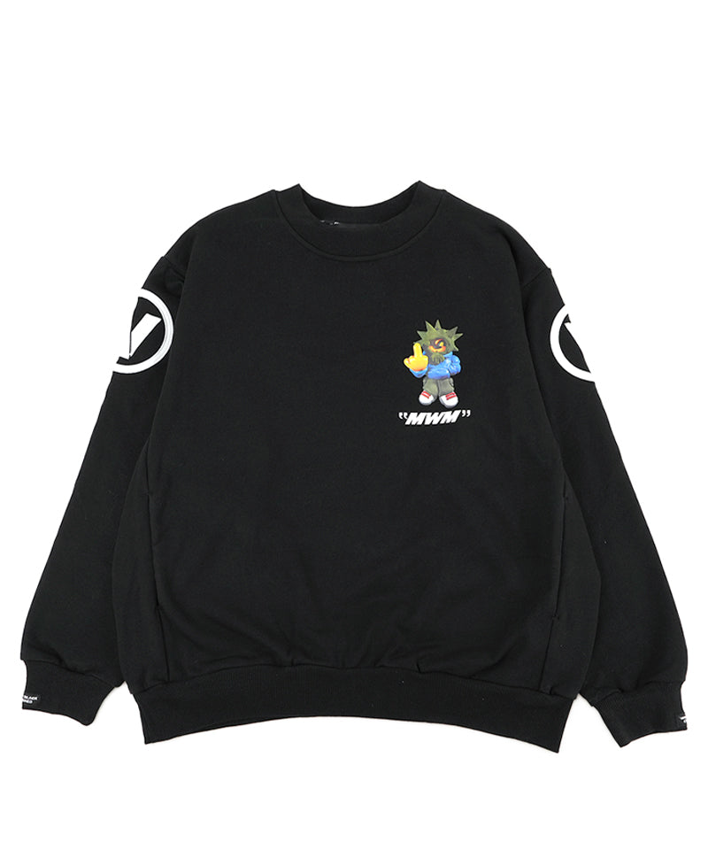 【MWM】SWEATSHIRT BLACK