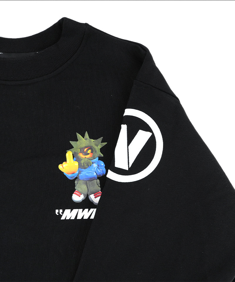 【MWM】SWEATSHIRT BLACK