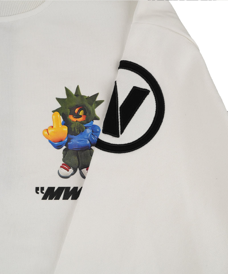 【MWM】SWEATSHIRT WHITE