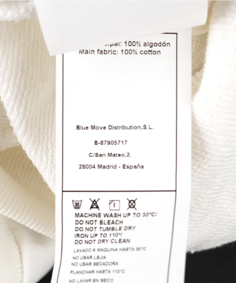 【MWM】SWEATSHIRT WHITE