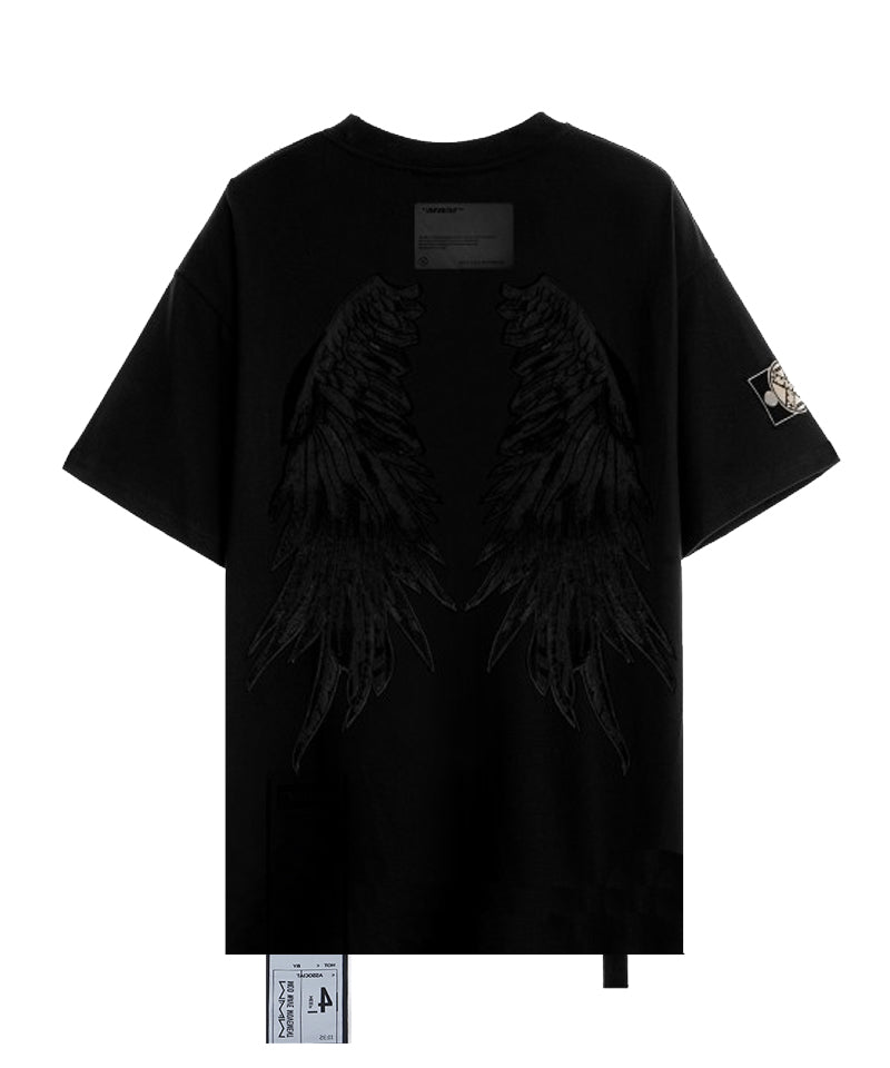 【MWM】WINGS T-SHIRT BLACK