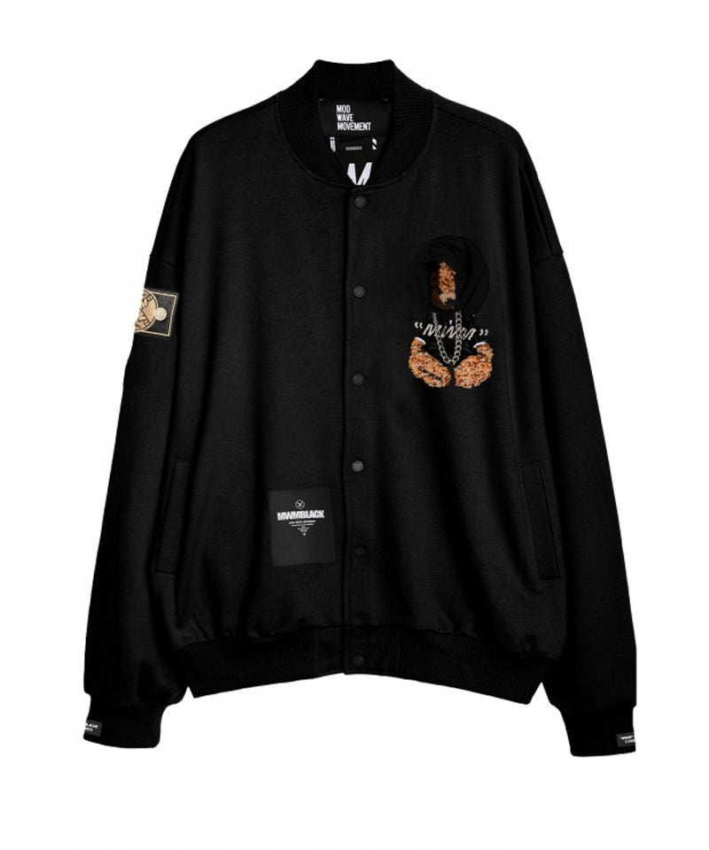 【MWM】TEDDY BOMBER JACKET BLACK