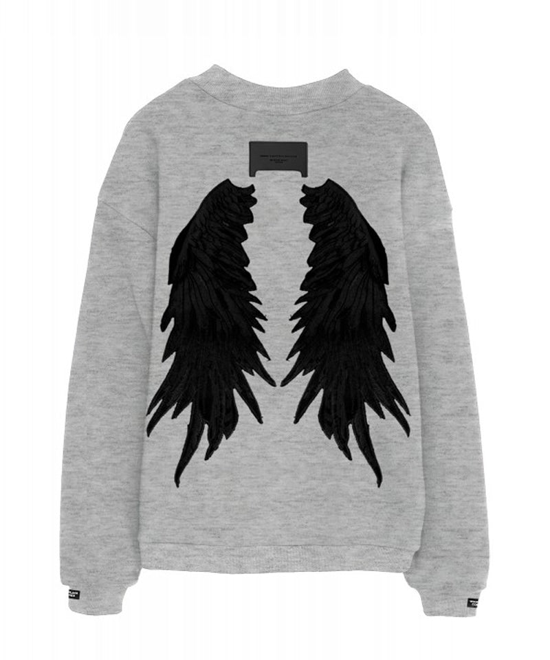 【MWM】WINGS SWEATSHIRT GREY