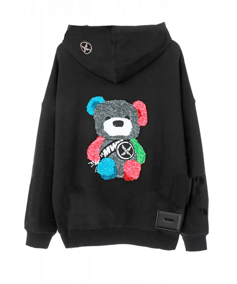 【MWM】Teddy Hoodie BLACK