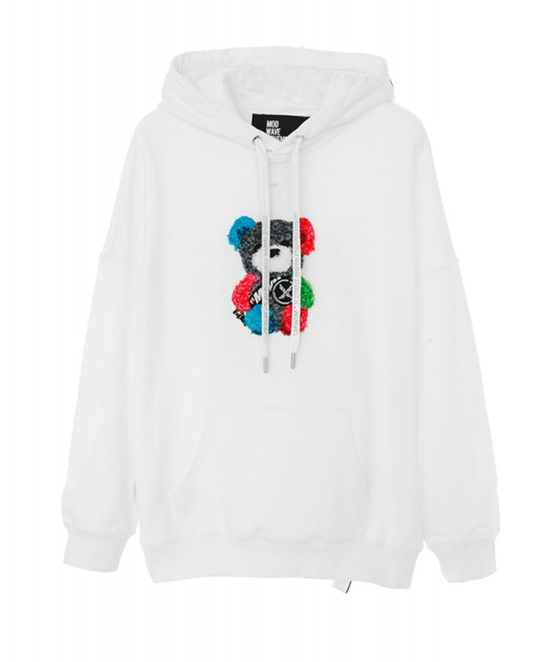 【MWM】Teddy Hoodie WHITE