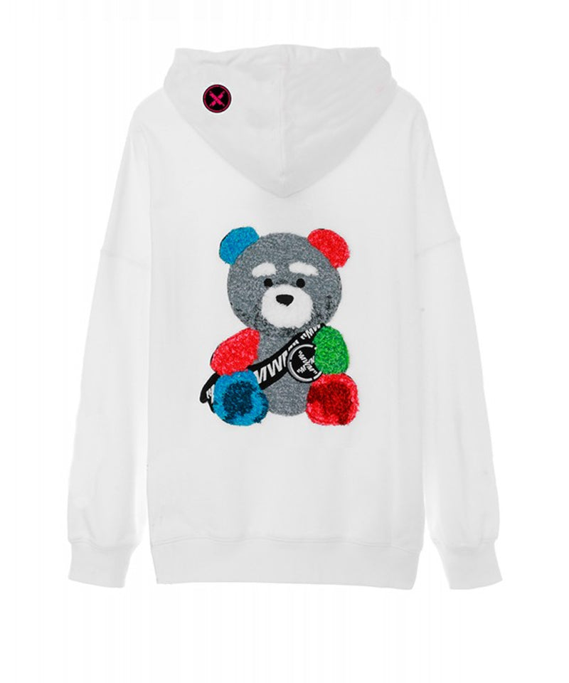 【MWM】Teddy Hoodie WHITE