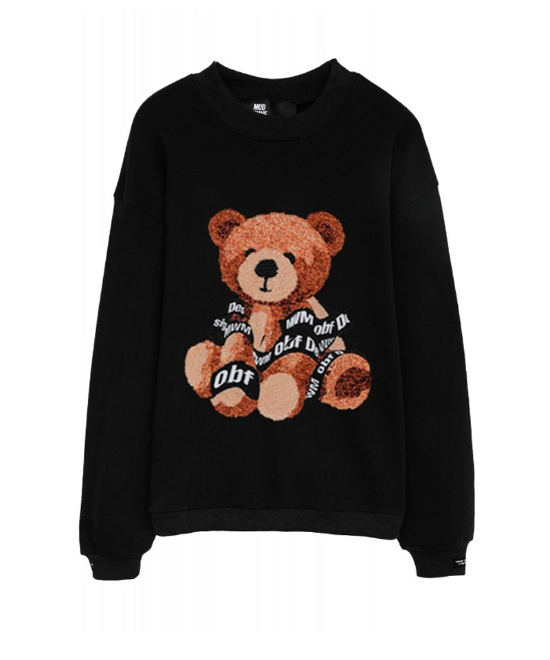 【MWM】TEDDY SWEATSHIRT BLACK