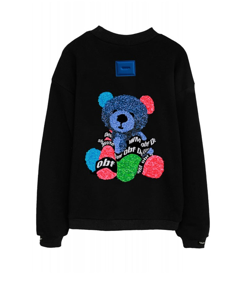 【MWM】TEDDY SWEATSHIRT BLACK