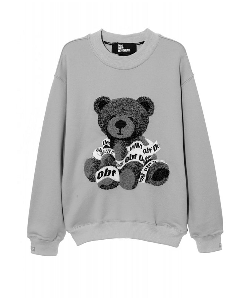 【MWM】TEDDY SWEATSHIRT GRAY