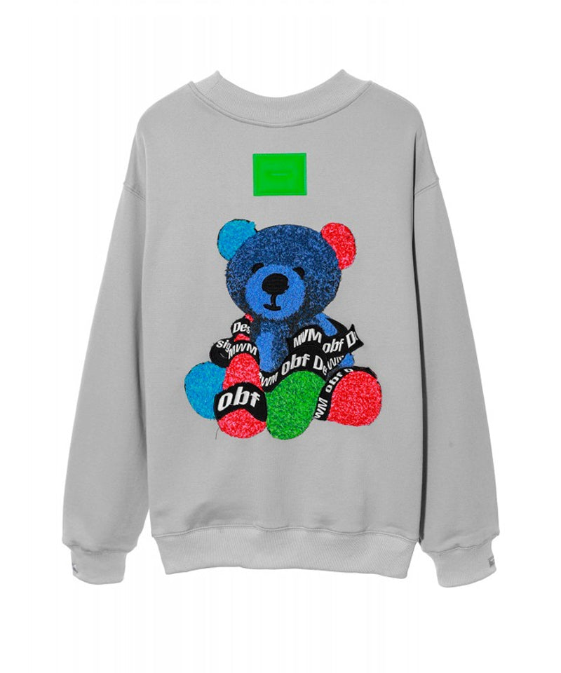 【MWM】TEDDY SWEATSHIRT GRAY