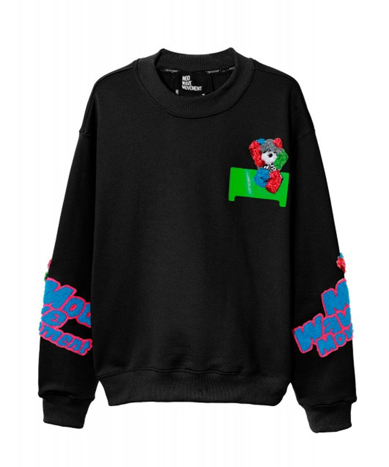 【MWM】TEDDY SWEATSHIRT BLACK