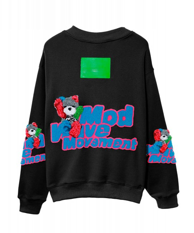 【MWM】TEDDY SWEATSHIRT BLACK