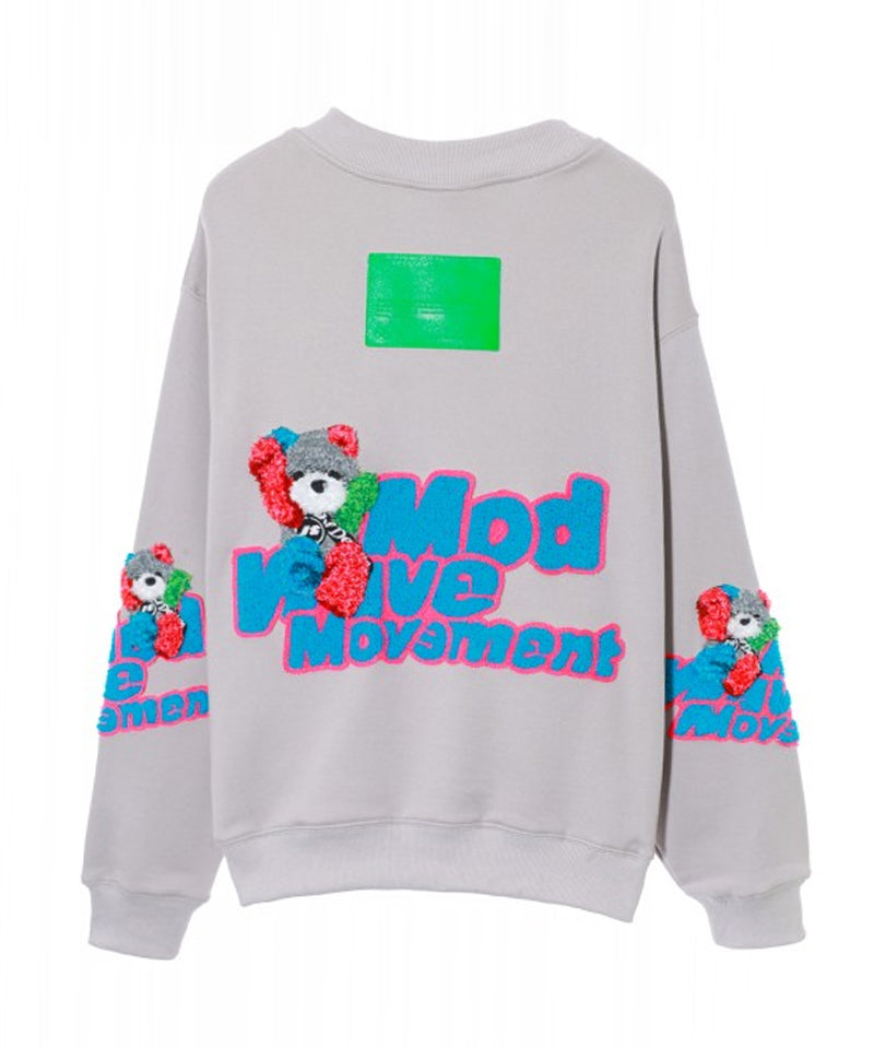 【MWM】TEDDY SWEATSHIRT GREY