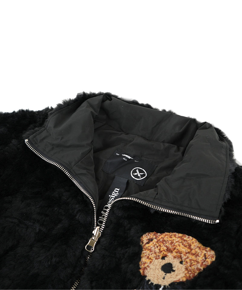 【MWM】Reversible Teddy Coat / Black