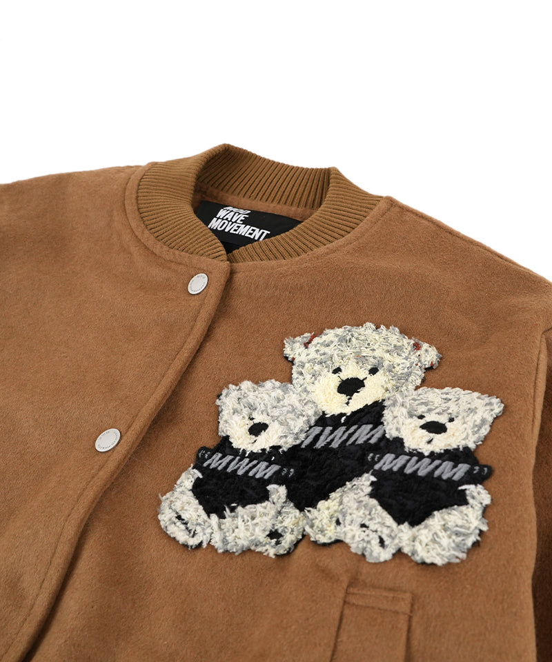 【MWM】TEDDY BOMBER JACKET BEIGE