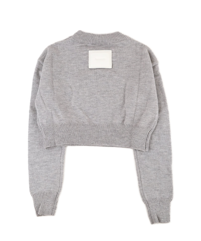 【MWM】TEDDY KNITWEAR GREY