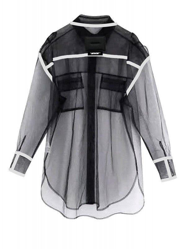【MWM】TRANSPARENT SHIRT