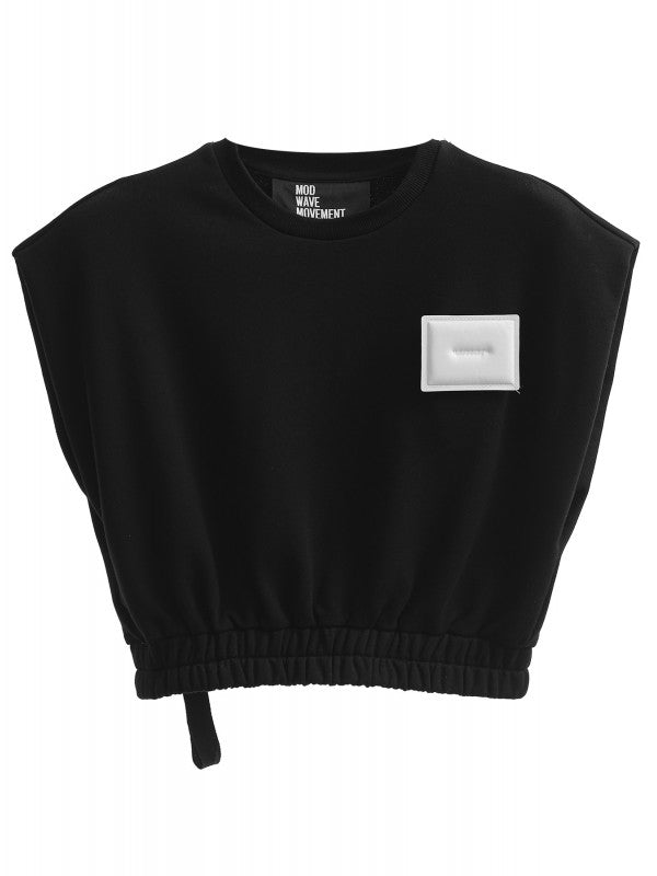 【MWM】WOMAN TEDDY CROP TOP