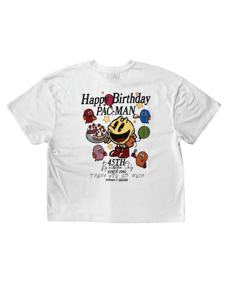 【W/STUDIO】PAC-MAN HAPPY BDAY T-Shirt