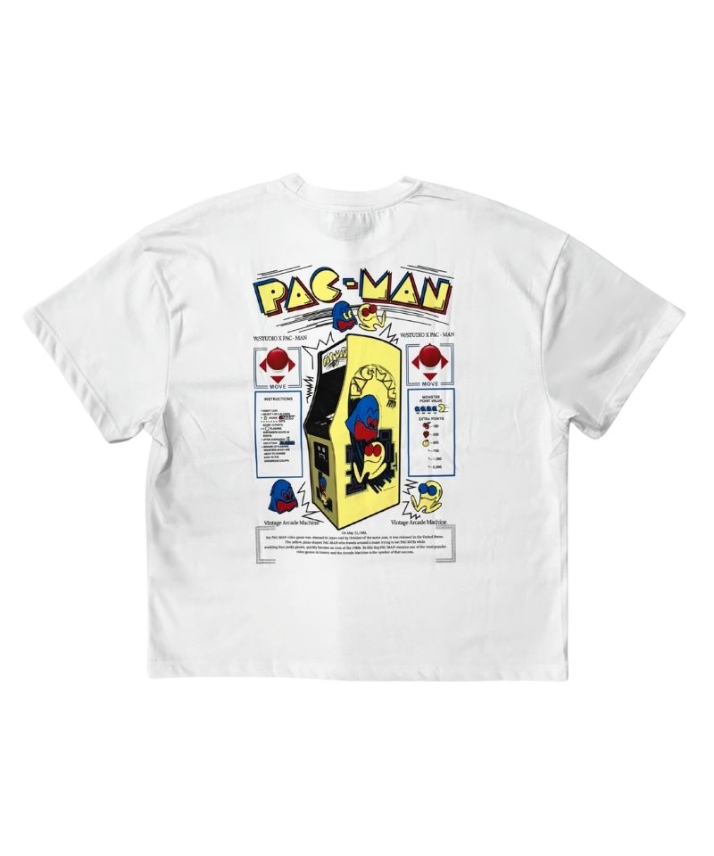 【W/STUDIO】PAC-MAN GAME MACHINE T-Shirt