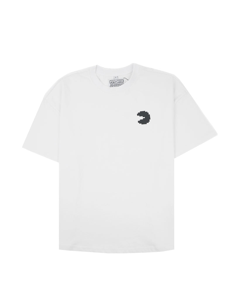 【W/STUDIO×PAC-MAN】Stage T-shirt / WHITE