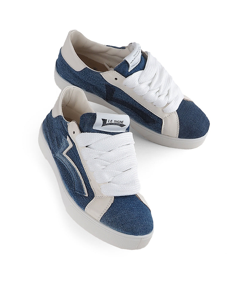 【LE SIGNE】Denim Classical Sneakers