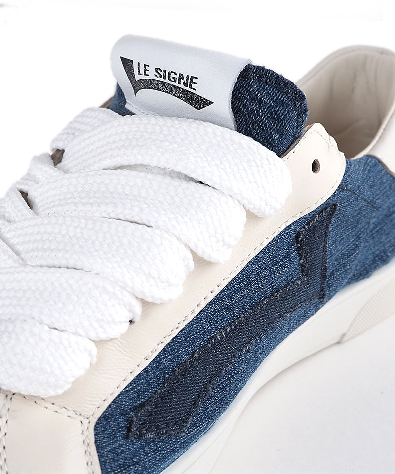 【LE SIGNE】Denim Classical Sneakers