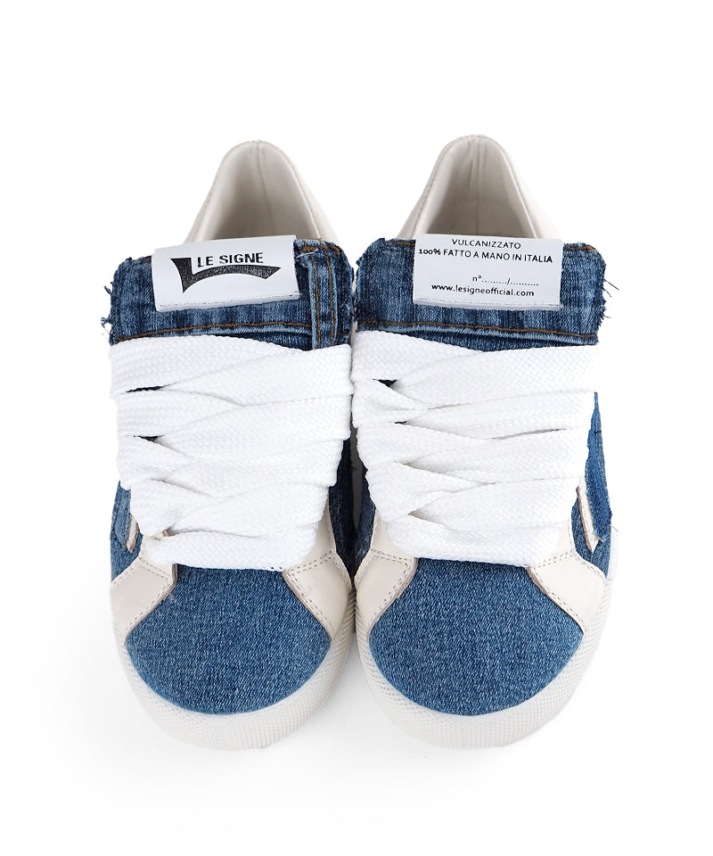 【LE SIGNE】Denim Classical Sneakers（Women’s）