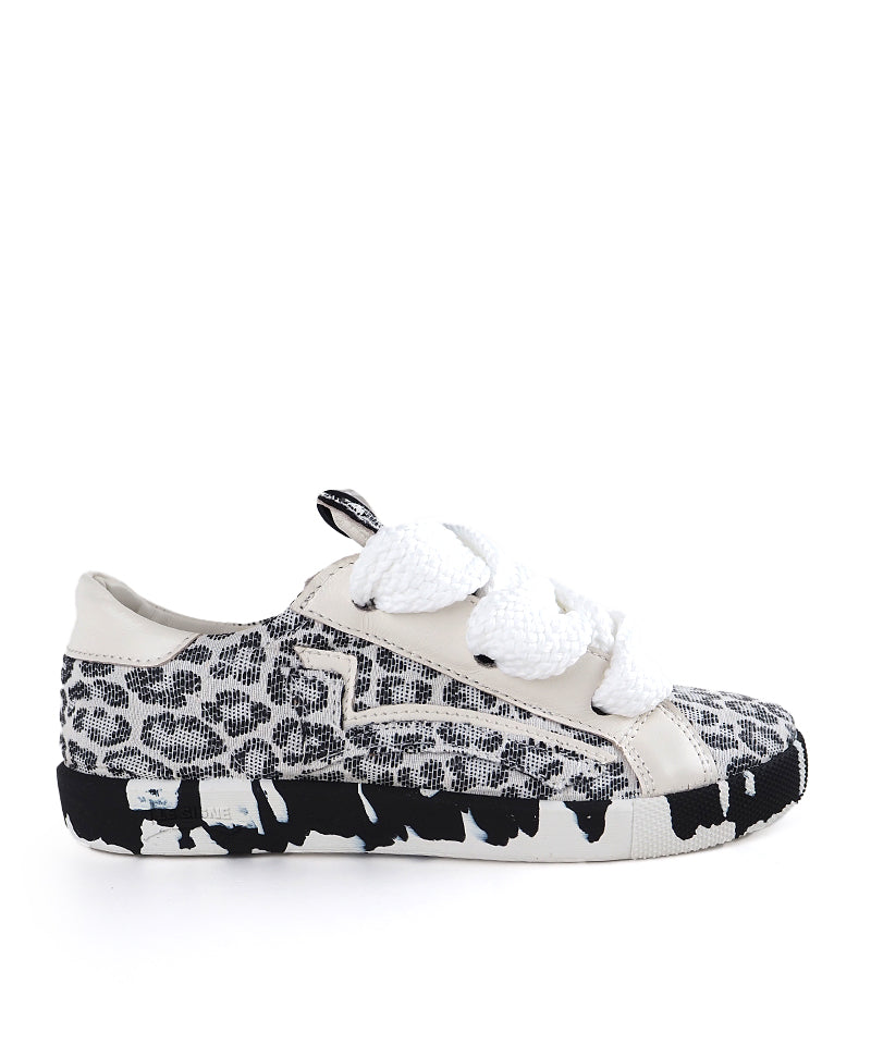 【LE SIGNE】Wide Shoelace Spotted Sneakers（Women’s）