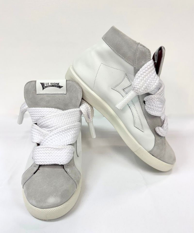 【LE SIGNE】CLASSIC High-sole White sneaker