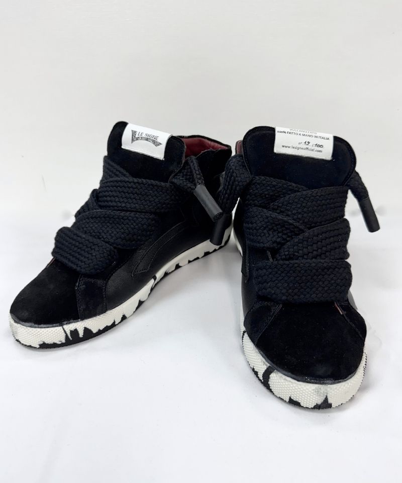 【LE SIGNE】CLASSIC High-sole Black sneaker