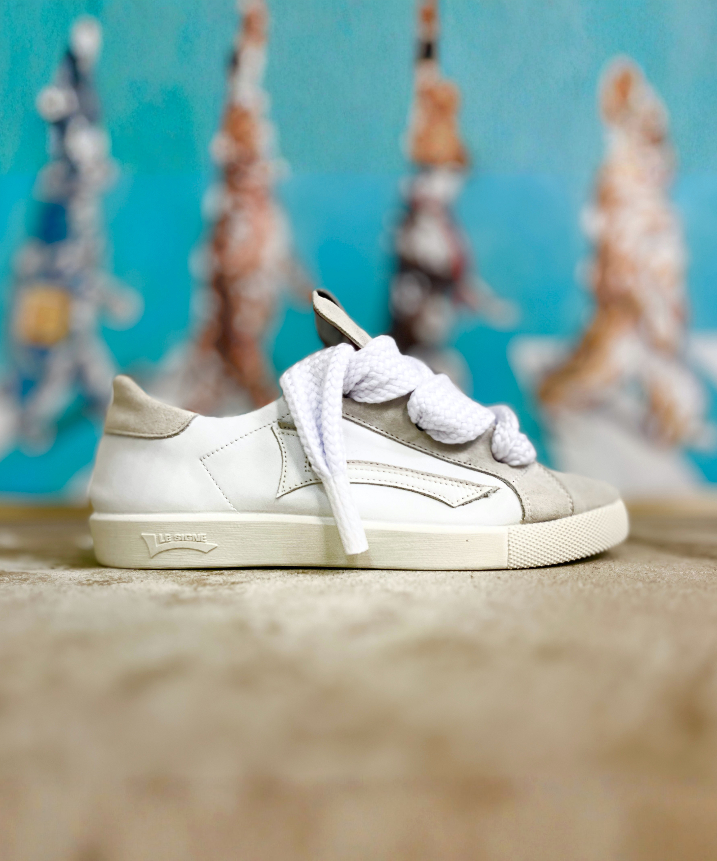 【LE SIGNE】CLASSIC Low-sole White sneaker